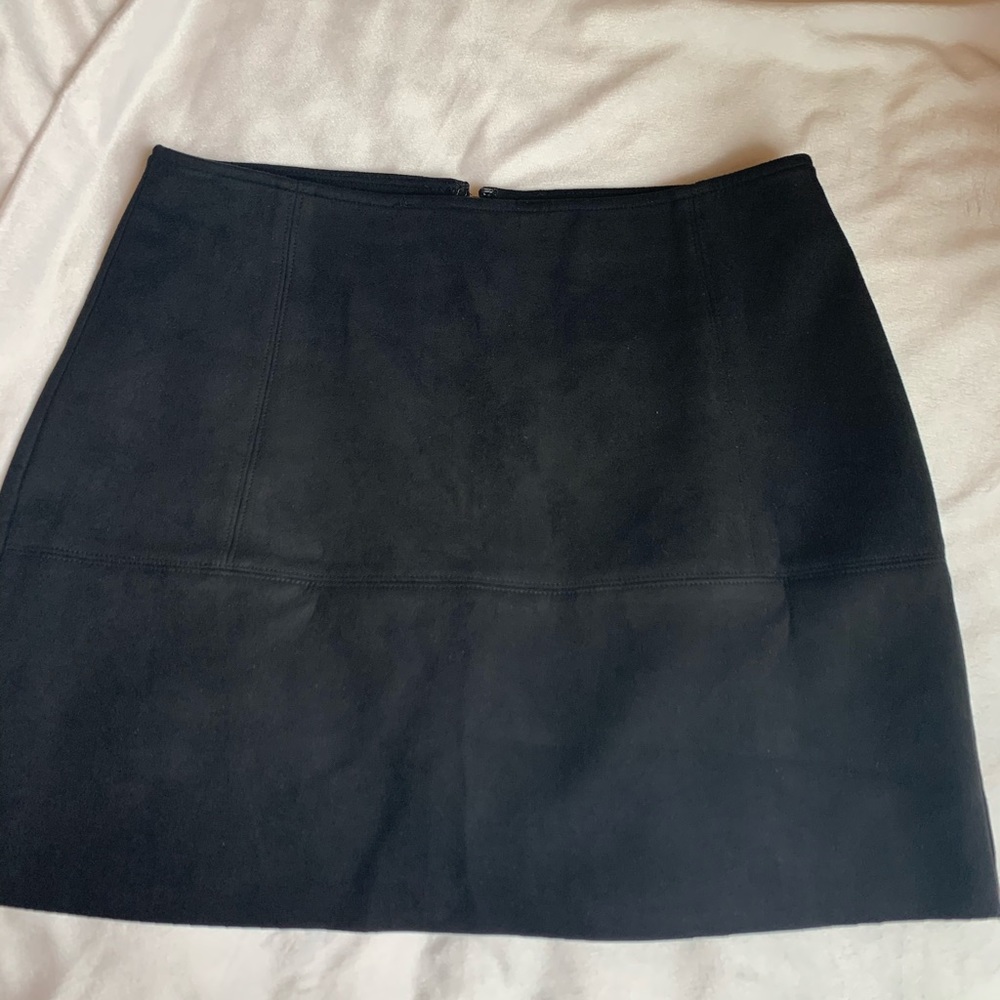 Black Suede Skirt by Kendall & Kylie